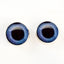Blue Bunny Rabbit Hare Sew-On Button Glass Eyes - Prismatic Fiber Arts