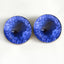 Blue Fox Sew-On Button Glass Eyes - Prismatic Fiber Arts