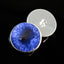 Blue Fox Sew-On Button Glass Eyes - Prismatic Fiber Arts