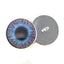 Blue Fuzzy Furry Monster Sew-On Button Glass Eyes - Prismatic Fiber Arts
