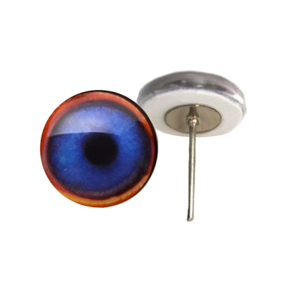 Blue Goose Realistic Decoy Glass Eyes on Wire Pin Posts