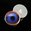 Blue Goose Realistic Decoy Sew-On Button Glass Eyes - Prismatic Fiber Arts