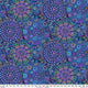 Blue Kaffe Fassett Millefiore Cotton Wideback Fabric Per Yard - Prismatic Fiber Arts