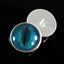 Blue Koala inspired Sew-On Button Glass Eyes - Prismatic Fiber Arts