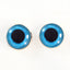 Blue Snow Owl Sew-On Button Glass Eyes - Prismatic Fiber Arts