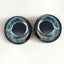 Blue Sturgeon Inspired Sew-On Button Glass Eyes - Prismatic Fiber Arts