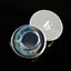 Blue Sturgeon Inspired Sew-On Button Glass Eyes - Prismatic Fiber Arts