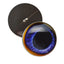 Blue Toucan Bird Sew-On Button Glass Eyes - Prismatic Fiber Arts