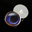 Blue Toucan Bird Sew-On Button Glass Eyes - Prismatic Fiber Arts