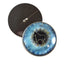 Blue Unicorn Sew-On Button Glass Eyes - Prismatic Fiber Arts