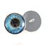 Blue Unicorn Sew-On Button Glass Eyes - Prismatic Fiber Arts