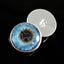 Blue Unicorn Sew-On Button Glass Eyes - Prismatic Fiber Arts