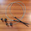 Blue Silk | Adjustable Knitting Needles | 14 Sizes - Prismatic Fiber Arts