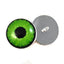Bright Neon Green Enchanted Sew-On Button Glass Eyes - Prismatic Fiber Arts