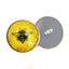 Bright Yellow Honey Bee Sew-On Button Glass Eyes - Prismatic Fiber Arts