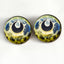 Brocade Catfish Inspired Sew-On Button Glass Eyes - Prismatic Fiber Arts
