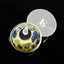 Brocade Catfish Inspired Sew-On Button Glass Eyes - Prismatic Fiber Arts