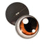 Brown Anime with Shines Sew-On Button Glass Eyes - Prismatic Fiber Arts