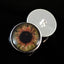 Brown Steampunk Clockface Sew-On Button Glass Eyes - Prismatic Fiber Arts