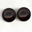 Brown Mallard Duck Decoy Sew-On Button Glass Eyes - Prismatic Fiber Arts