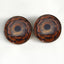 Brown Pinecone PNW Sew-On Button Glass Eyes - Prismatic Fiber Arts