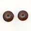 Brown Pinecone PNW Sew-On Button Glass Eyes - Prismatic Fiber Arts