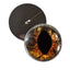 Brown Steampunk Cat Dragon Sew-On Button Glass Eyes - Prismatic Fiber Arts