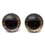 Brown Steampunk Plastic Safety Eyes - Prismatic Fiber Arts
