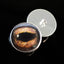 Brown Toad Frog Amphibian Sew-On Button Glass Eyes - Prismatic Fiber Arts