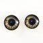 Brown Zombie Sew-On Button Glass Eyes - Prismatic Fiber Arts