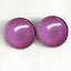 Burgundy Fly Compound Insect Sew-On Button Glass Eyes - Prismatic Fiber Arts