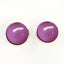 Burgundy Fly Compound Insect Sew-On Button Glass Eyes - Prismatic Fiber Arts