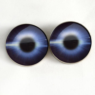 Burst of Light Sew-On Button Glass Eyes - Prismatic Fiber Arts