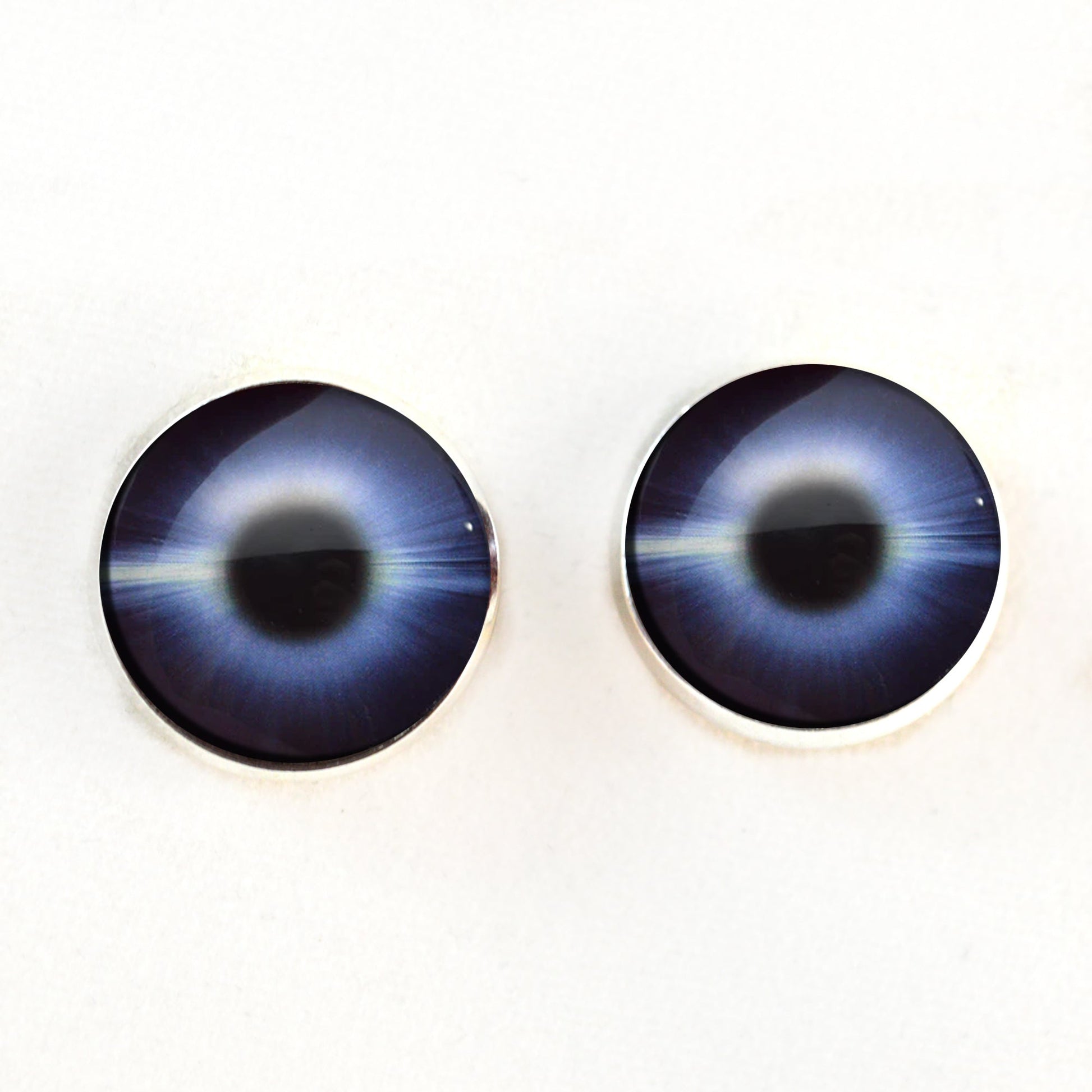 Burst of Light Sew-On Button Glass Eyes - Prismatic Fiber Arts