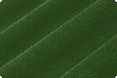 Evergreen Cuddle 3 58/60" Solid Minky Fabric Per Yard - Prismatic Fiber Arts