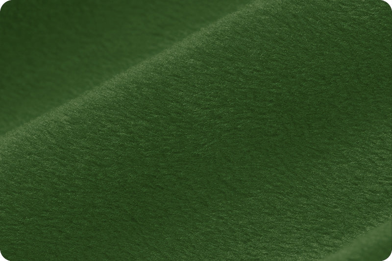 Evergreen Cuddle 3 58/60" Solid Minky Fabric Per Yard - Prismatic Fiber Arts