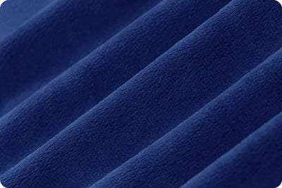 Royal Blue Cuddle 3 58/60" Solid Minky Fabric Per Yard - Prismatic Fiber Arts