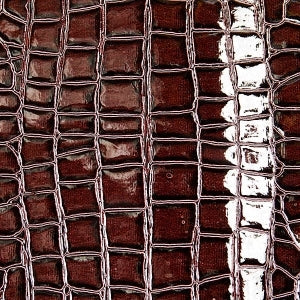 Faux Crocodile Vinyl Fabric - Prismatic Fiber Arts