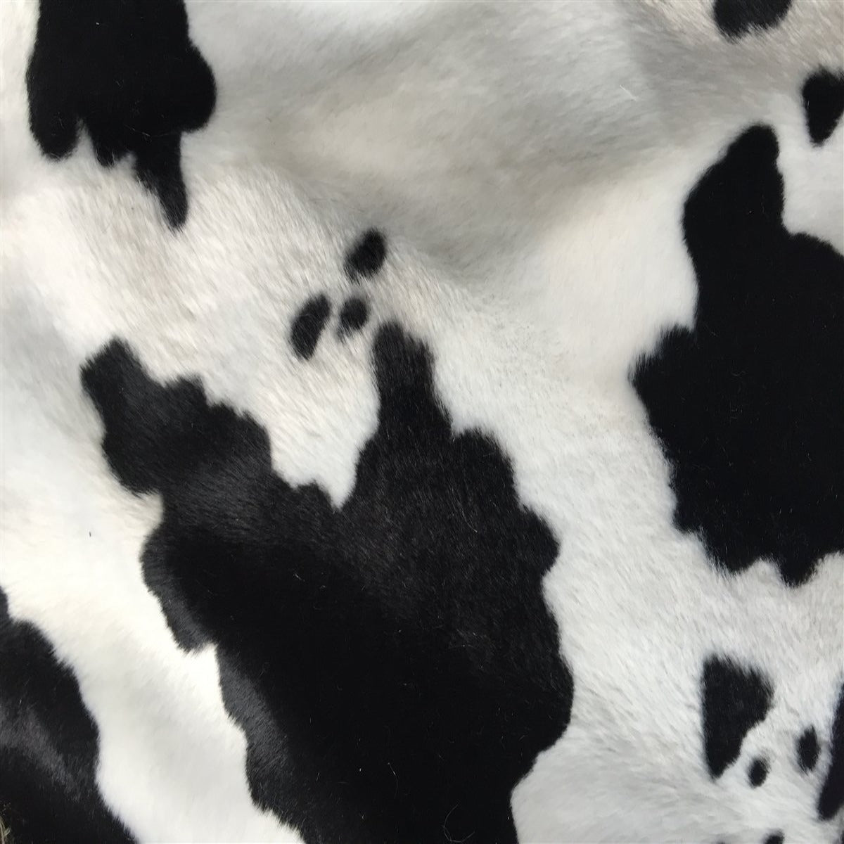 Cow Print Velboa Faux Fur - Prismatic Fiber Arts