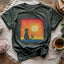 Cat Granny Square T-shirt - Prismatic Fiber Arts