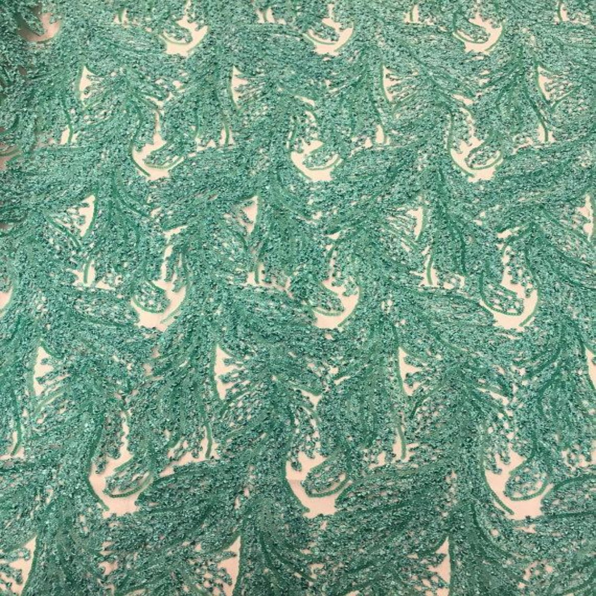 Cozy Pop Thread Floral Sequins Fabric - Prismatic Fiber Arts