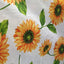 Sunflower Daisy Floral Printed Poly Cotton Fabric - Prismatic Fiber Arts