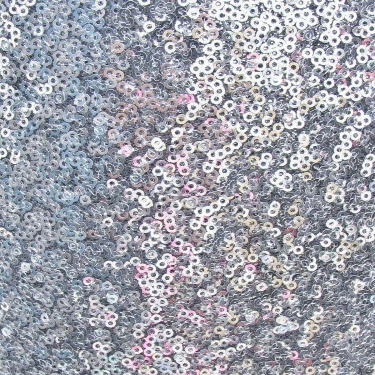 Mini Disc All Over Sequin Fabric - Prismatic Fiber Arts