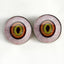 Changeling Cat Human Monster Sew-On Button Glass Eyes - Prismatic Fiber Arts