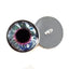 Clockwork Blue Purple Steampunk Sew-On Button Glass Eyes - Prismatic Fiber Arts