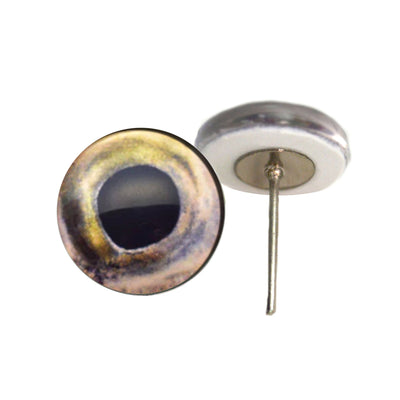 Coho Salmon Fish Glass Eyes on Wire Pin Posts