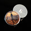 Copper Bullfrog Sew-On Button Glass Eyes - Prismatic Fiber Arts
