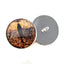 Copper Bullfrog Sew-On Button Glass Eyes - Prismatic Fiber Arts