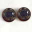 Copper Frog Sew-On Button Glass Eyes - Prismatic Fiber Arts