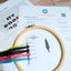 CPU Overload - Funny Relatable Cross Stitch Kit by Room for Calm - Prismatic Fiber Arts